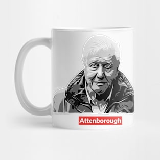 Sir David Attenborough / Supr3me Mug